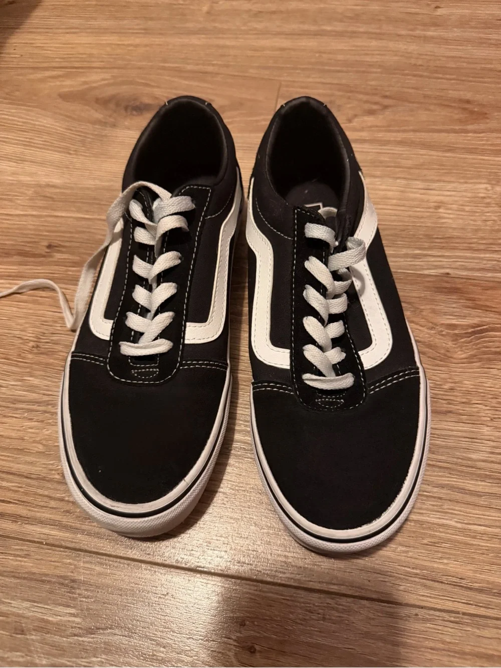 Vans black sneakers - Women size 8